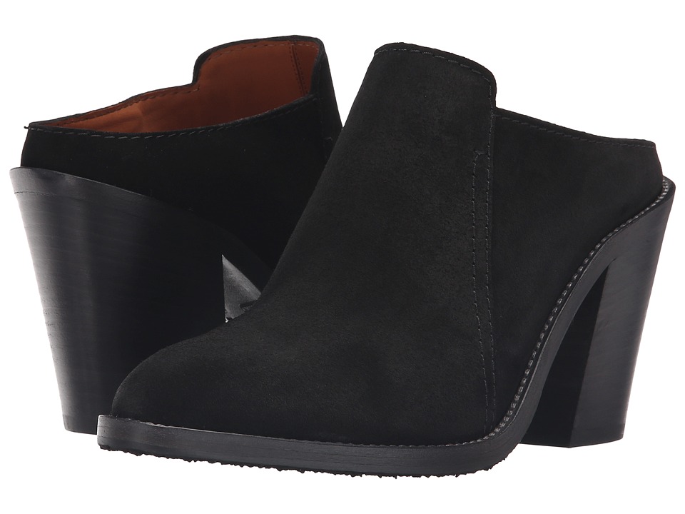 Aquatalia Libby (Black Brush Oil Suede) Women