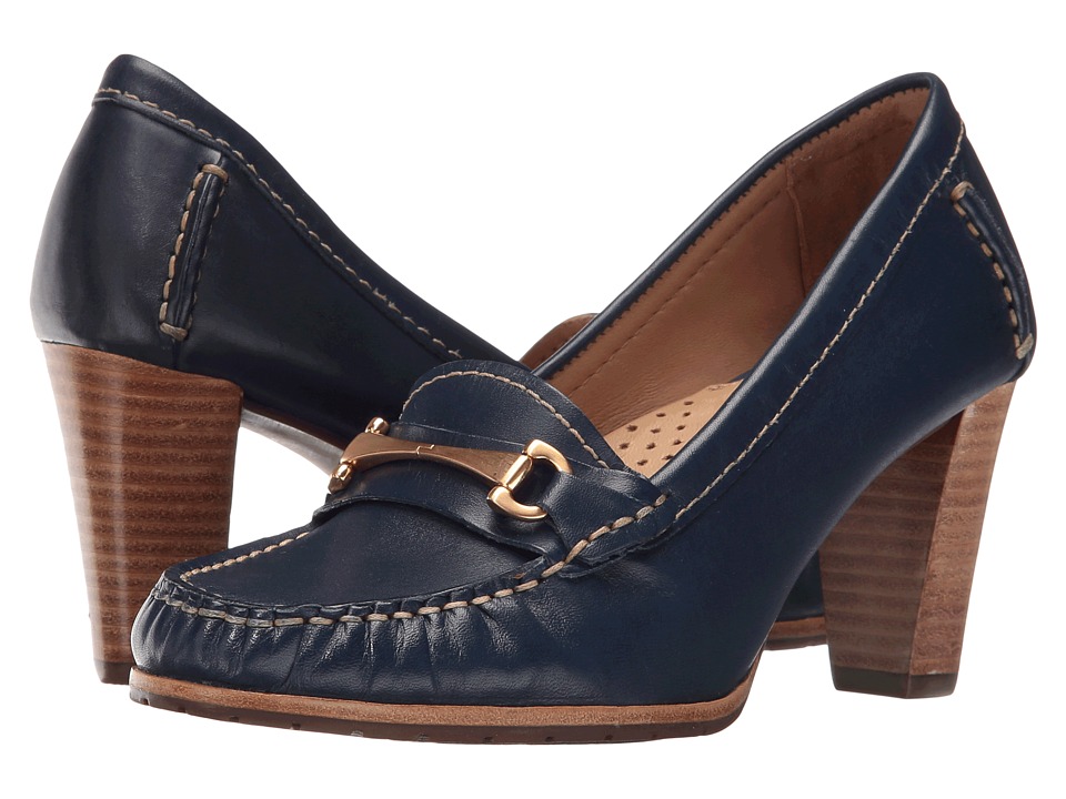 Hush Puppies Castana (Navy Leather) Women