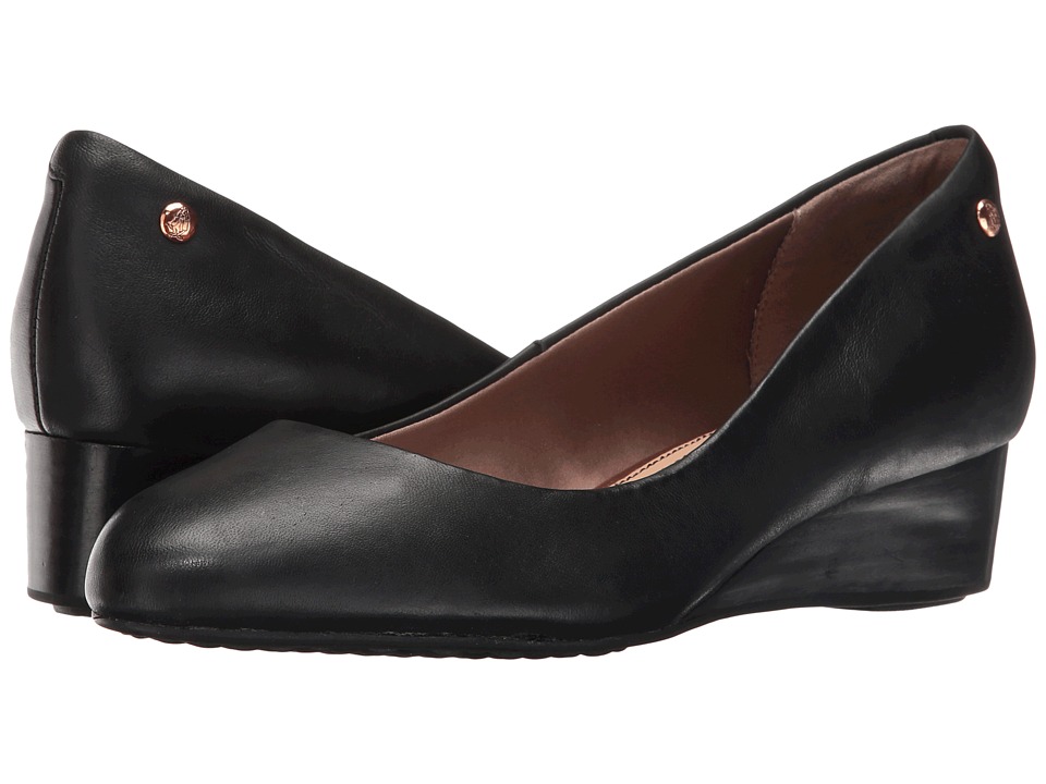 Hush Puppies Dot Admire (Black Leather) Women