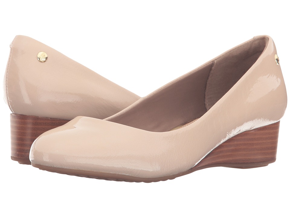 Hush Puppies Dot Admire (Nude Patent Leather) Women