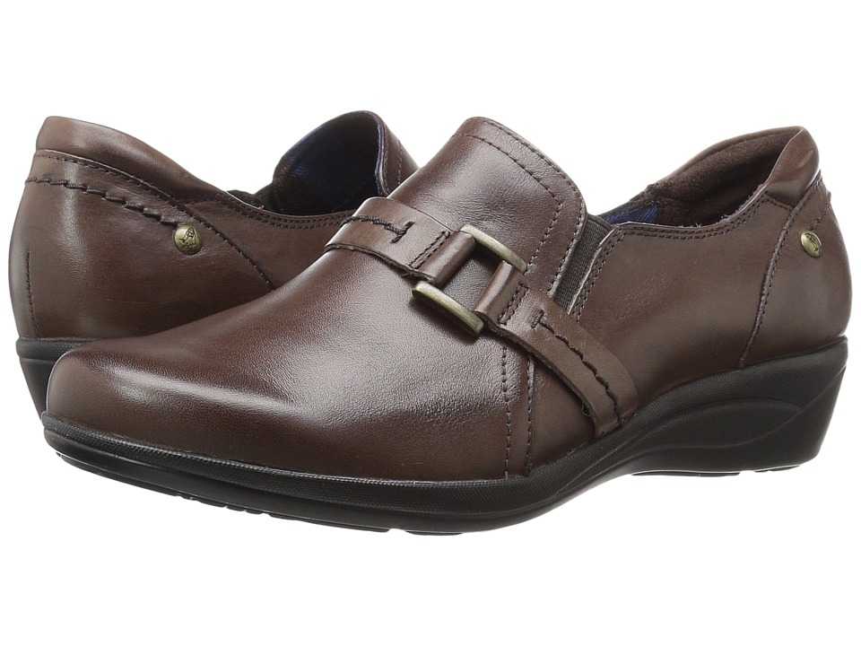 Hush Puppies Charming Oleena (Dark Brown Leather) Women