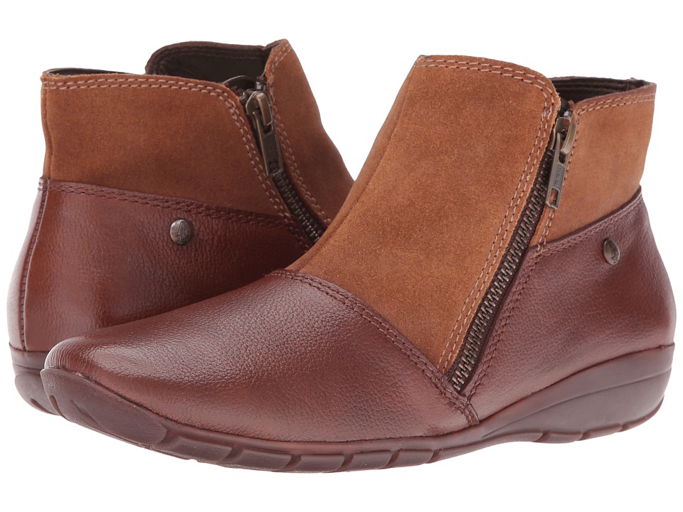Hush Puppies Khoy Dandy (Tan Suede/Leather) Women