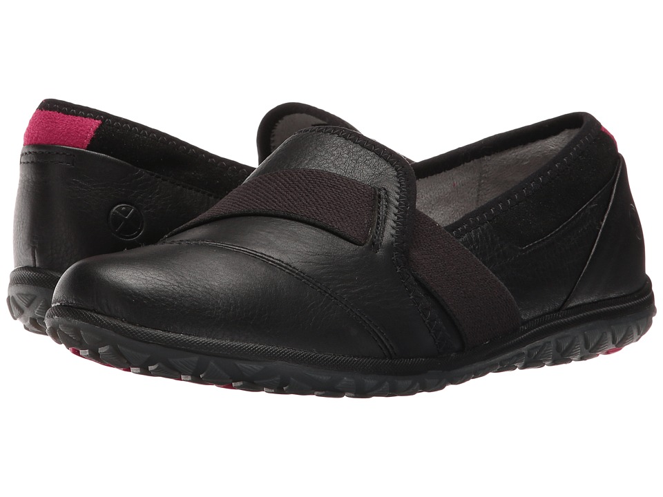Hush Puppies Bessie Audra (Black Leather) Women