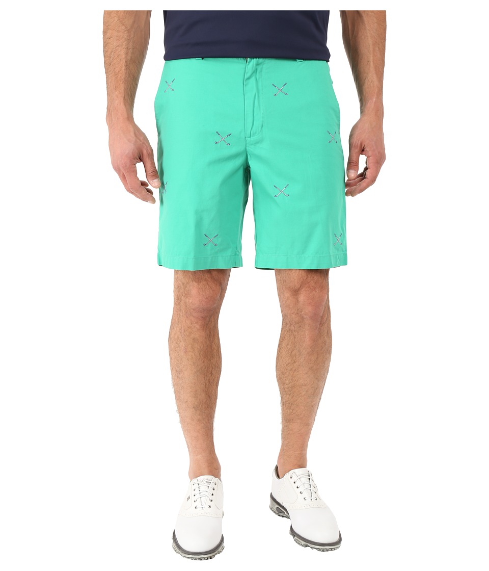 Vineyard Vines Golf Club Emb 9 Breaker Shorts (Par Four) Men