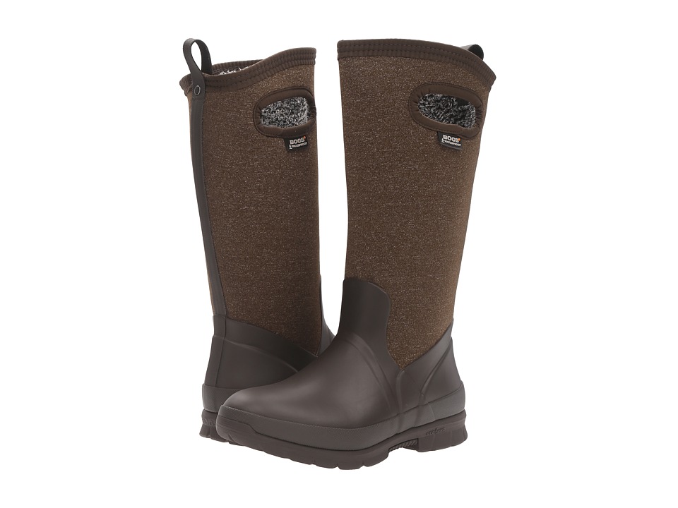 Bogs Crandall Tall (Chocolate Multi) Women