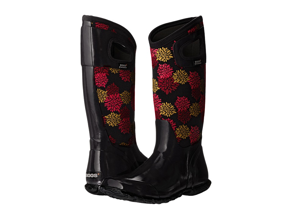 Bogs North Hampton Pom Pons (Black Multi) Women