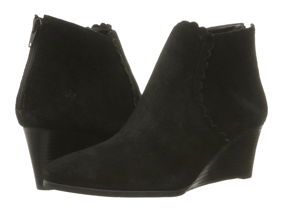 Jack Rogers Emery Suede (Black) Women