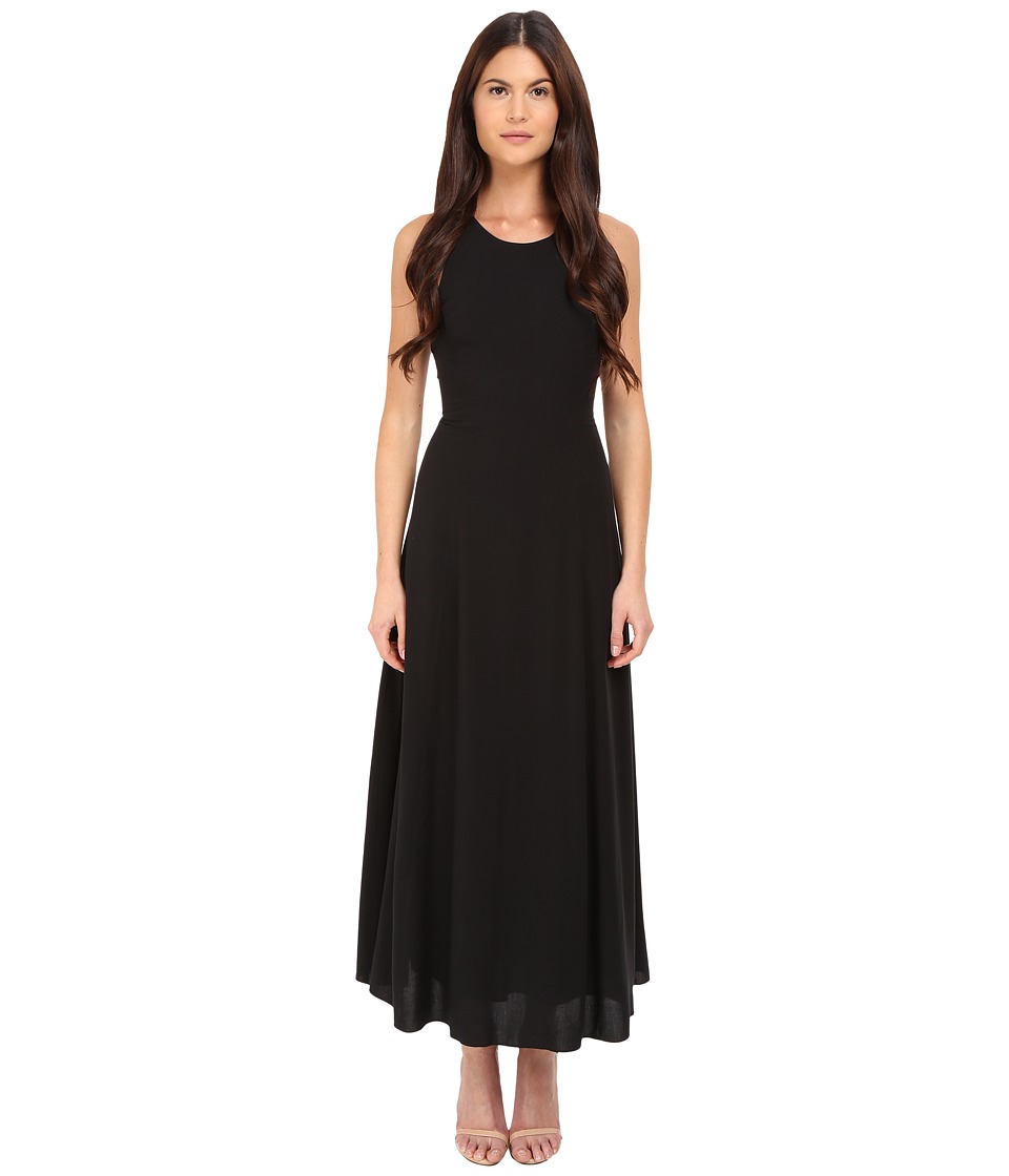 Armani Jeans Fluid Viscose Dress (Black) Women