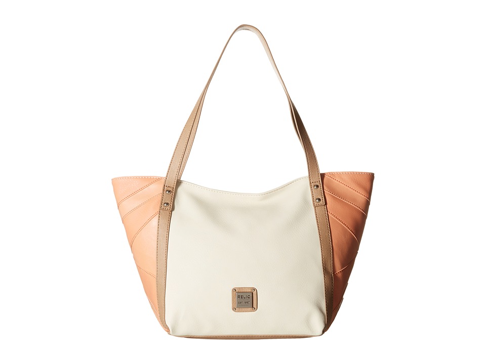 UPC 703357235070 product image for Relic - Leigh Double Shoulder (Cloud White) Shoulder Handbags | upcitemdb.com