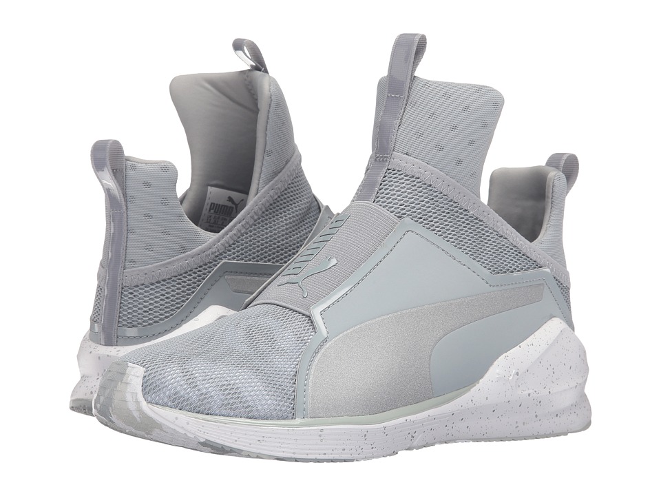 PUMA Fierce Camo (Quarry/Puma White) Women