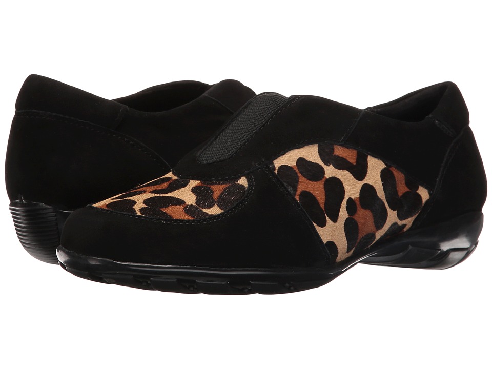 Vaneli Aimee (Camel Chag Hairy Calf/Black Suede) Women