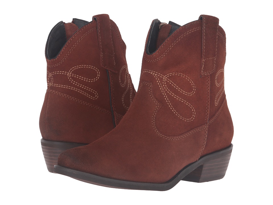 Vaneli Epium (Rust Calf Suede/Light Tan Embroidery) Women