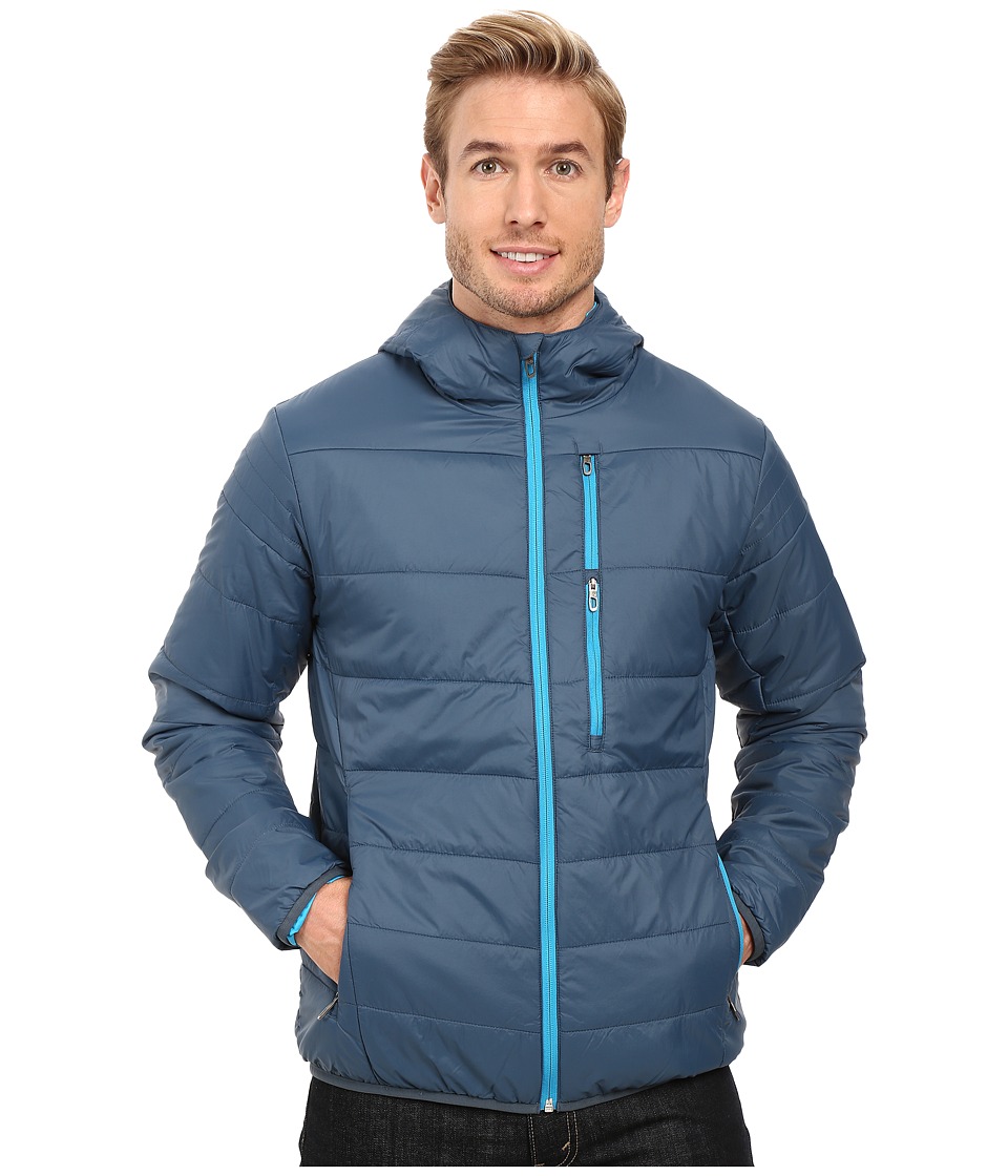 Spyder Mandate Hoodie Sweater Weight Insulator Jacket (Union Blue/Electric Blue) Men