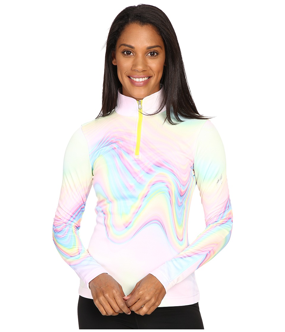 Spyder Collection T-Neck Top (Holo Multi Print) Women