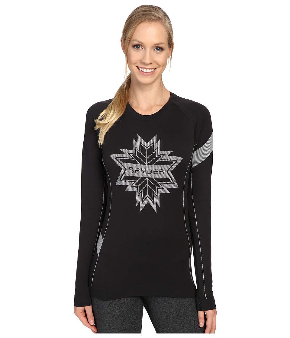 Spyder Crest Top (Black/White) Women