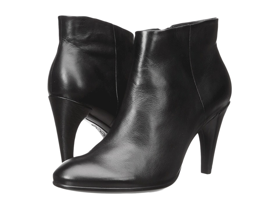 UPC 809702402965 product image for ECCO - Shape 75 Sleek Ankle (Black Calf Leather) High Heels | upcitemdb.com