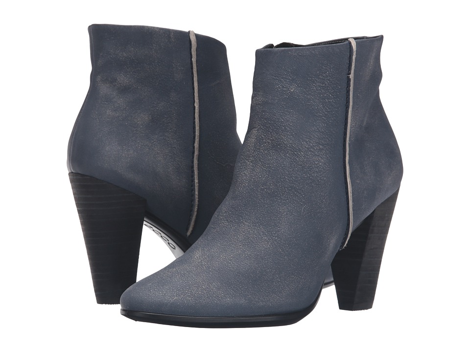 ECCO Shape 75 Bootie (Marine Cow Nubuck) Women
