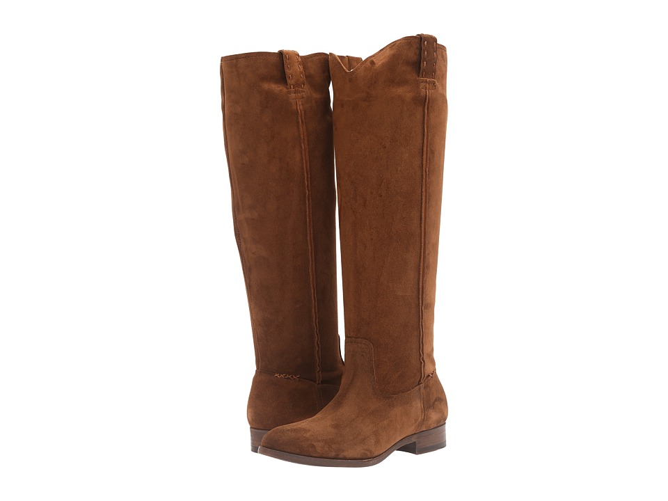 Frye Cara Tall (Wood Oiled Suede) Women