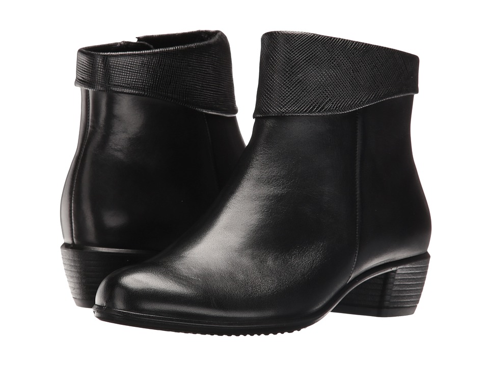 ECCO Touch 35 (Black/Black) Women