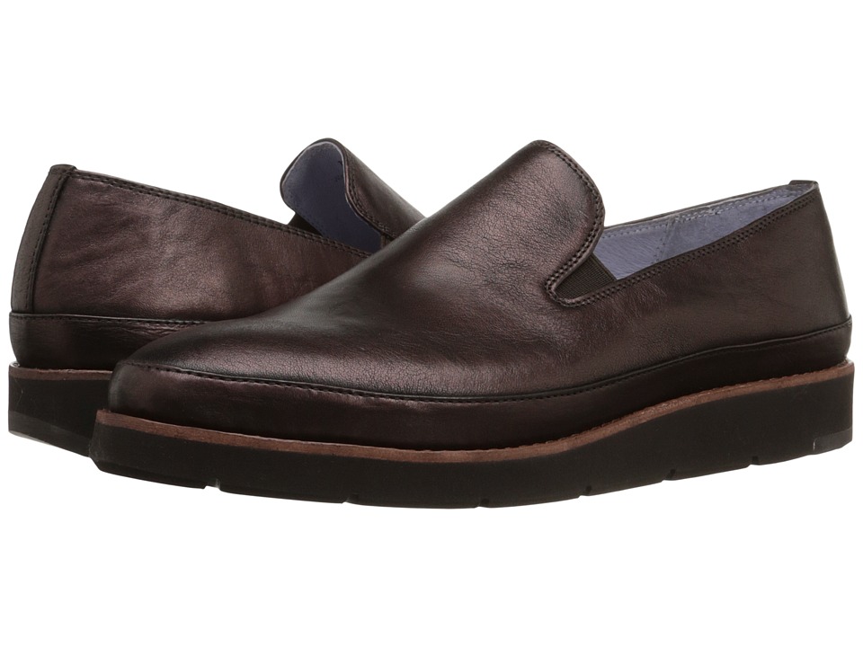 Johnston & Murphy Paulette Slip-On (Bordeaux Italian Metallic Leather) Women
