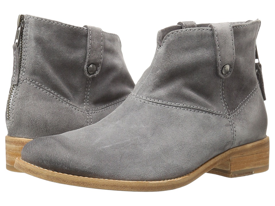 Johnston & Murphy Stephanie Boot (Gray Italian Suede) Women