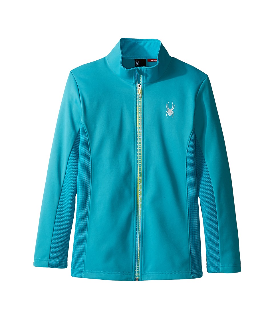 Spyder Kids Trio Mid WT Stryke Fleece (Little Kids/Big Kids) (Bluebird/Harmony_Alt Bluebird) Girl