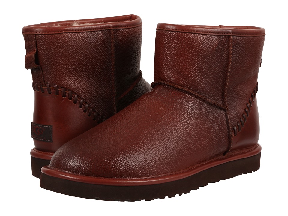 UGG Classic Mini Deco Scotch Grain (Cognac) Men