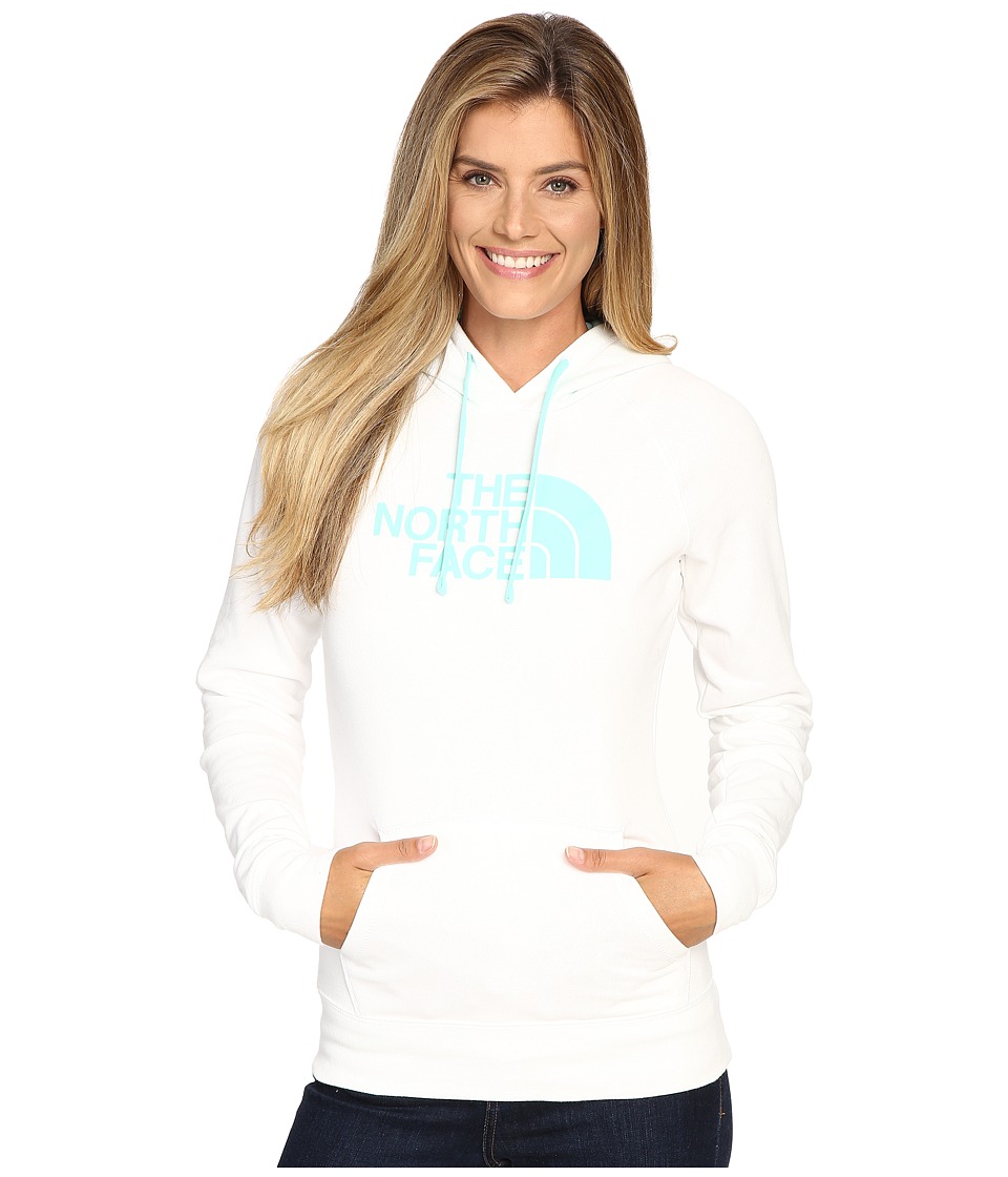 The North Face Half Dome Hoodie (TNF White/Ice Green) Women