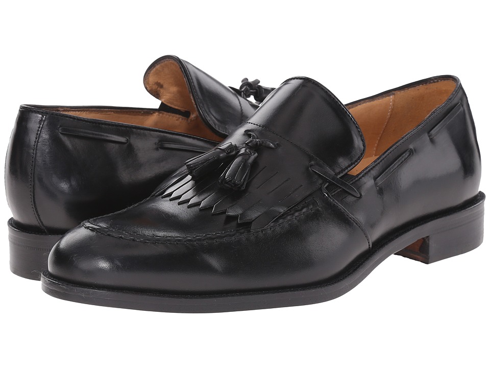 Massimo Matteo - Kilty Tassel Slip-On (Black) Men