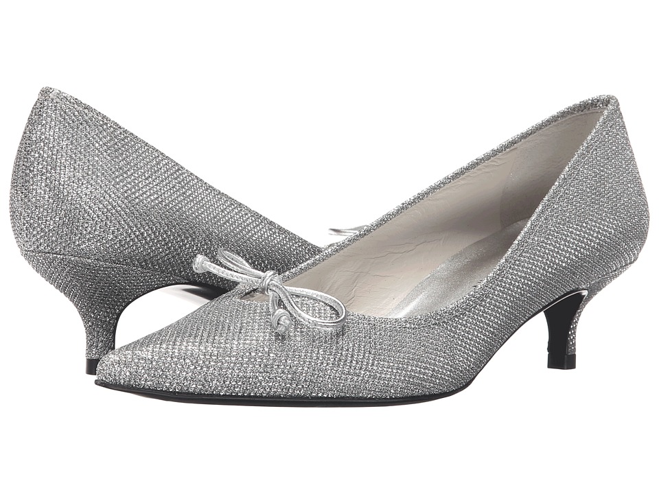 Stuart Weitzman Bridal & Evening Collection Lopanache (Silver Noir) Women