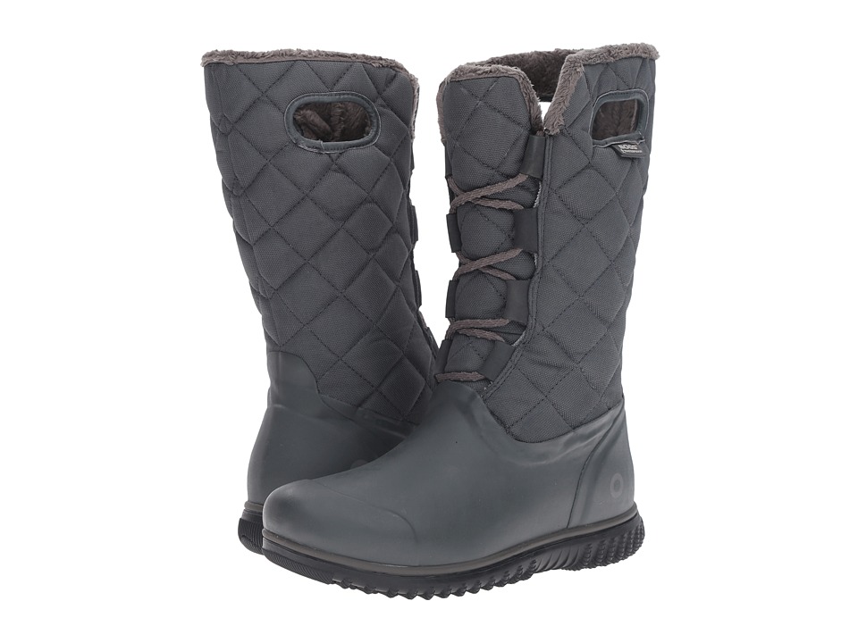 Bogs Juno Lace Tall (Dark Grey) Women