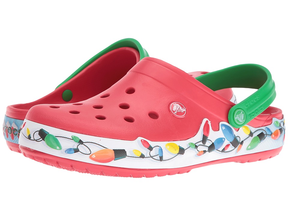 christmas lights crocs