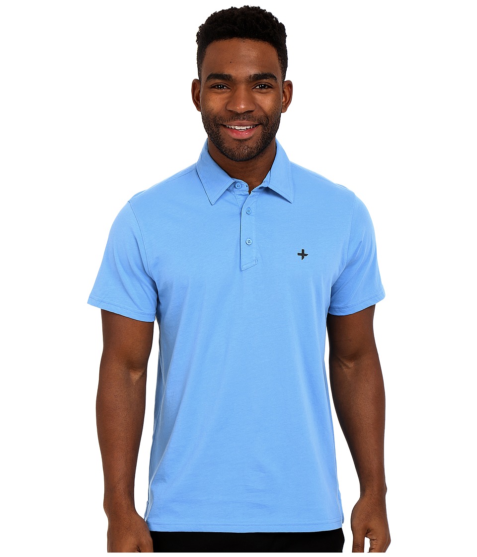 Tavik Swift Knit Polo (Light Blue) Men
