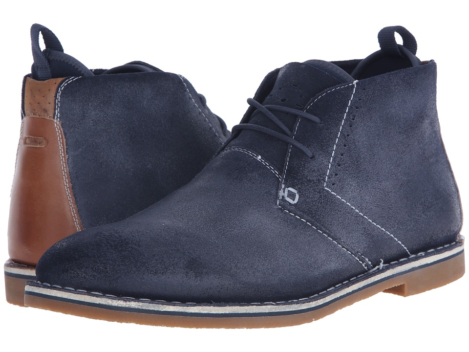 Steve Madden Syrio (Navy Suede) Men