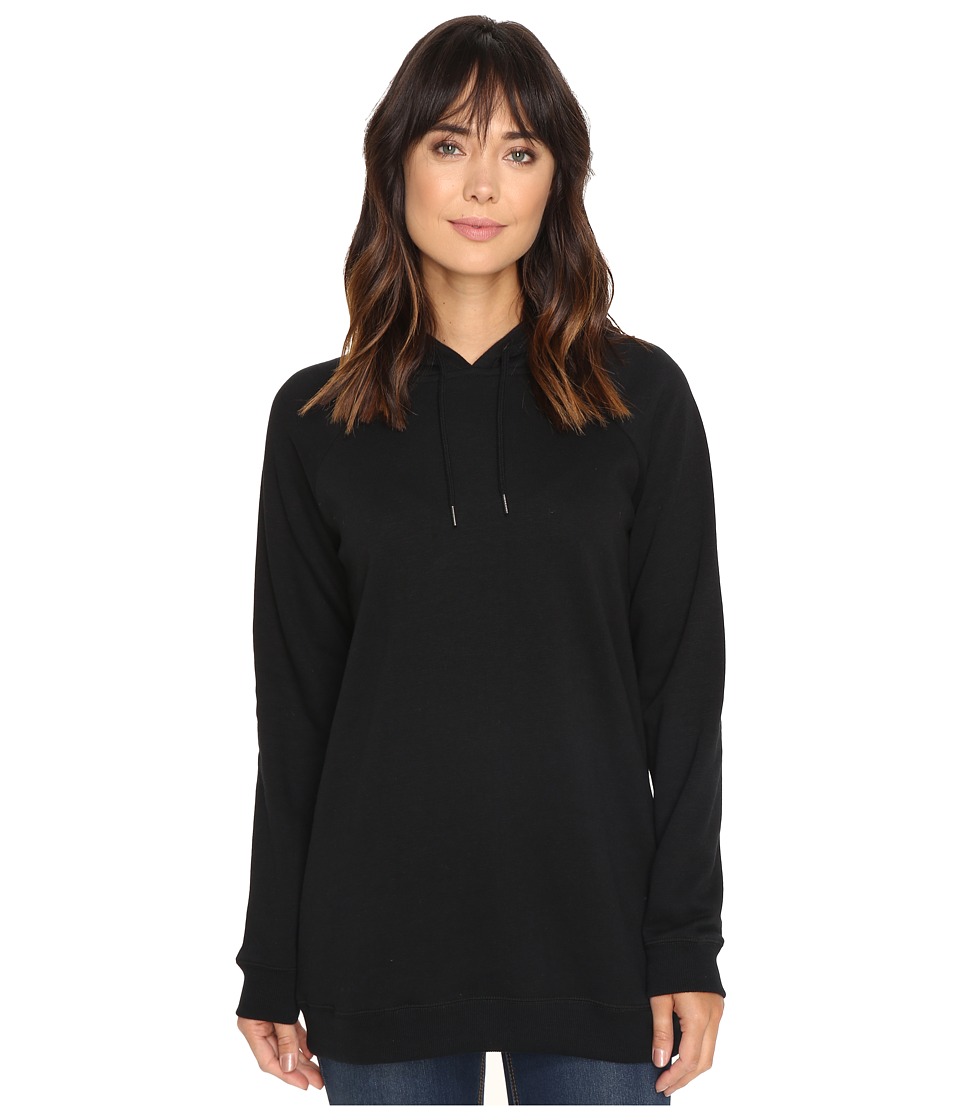 Volcom Lived In Fleece Pullover Hoodie (Black) Women