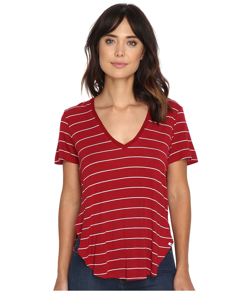 Volcom Dark Crystal Tee (Rad Red) Women