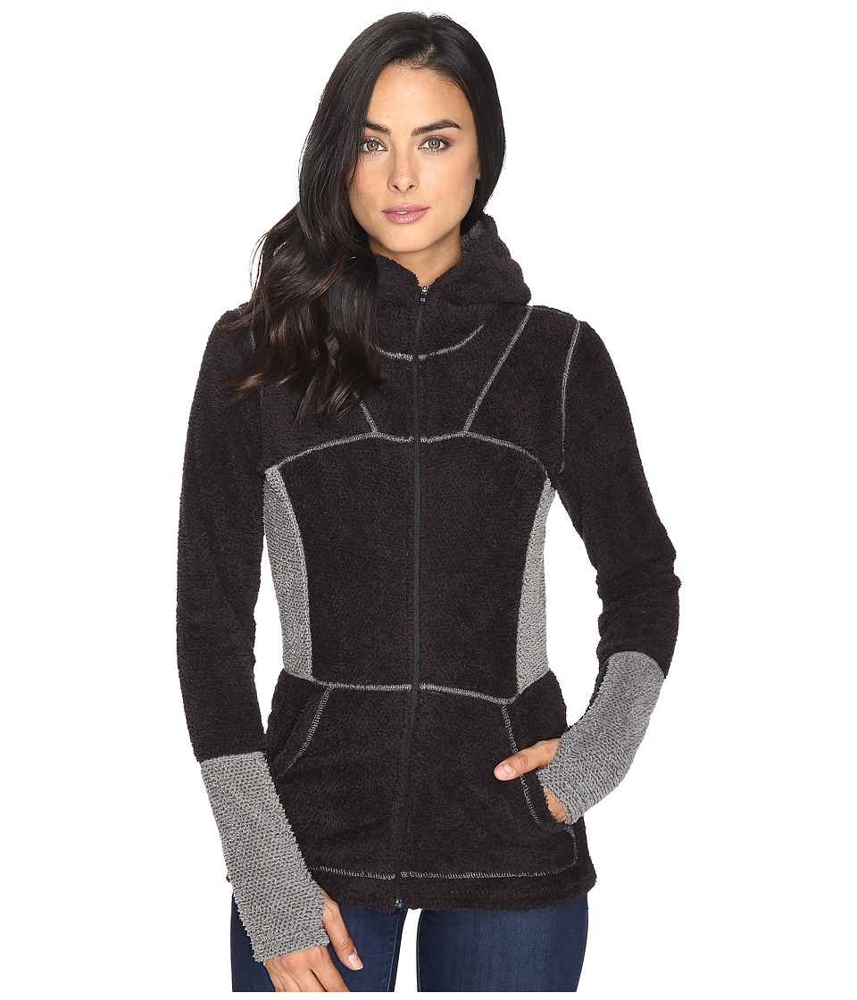 Hot Chillys Pico Full Zip Hoodie (Black) Women