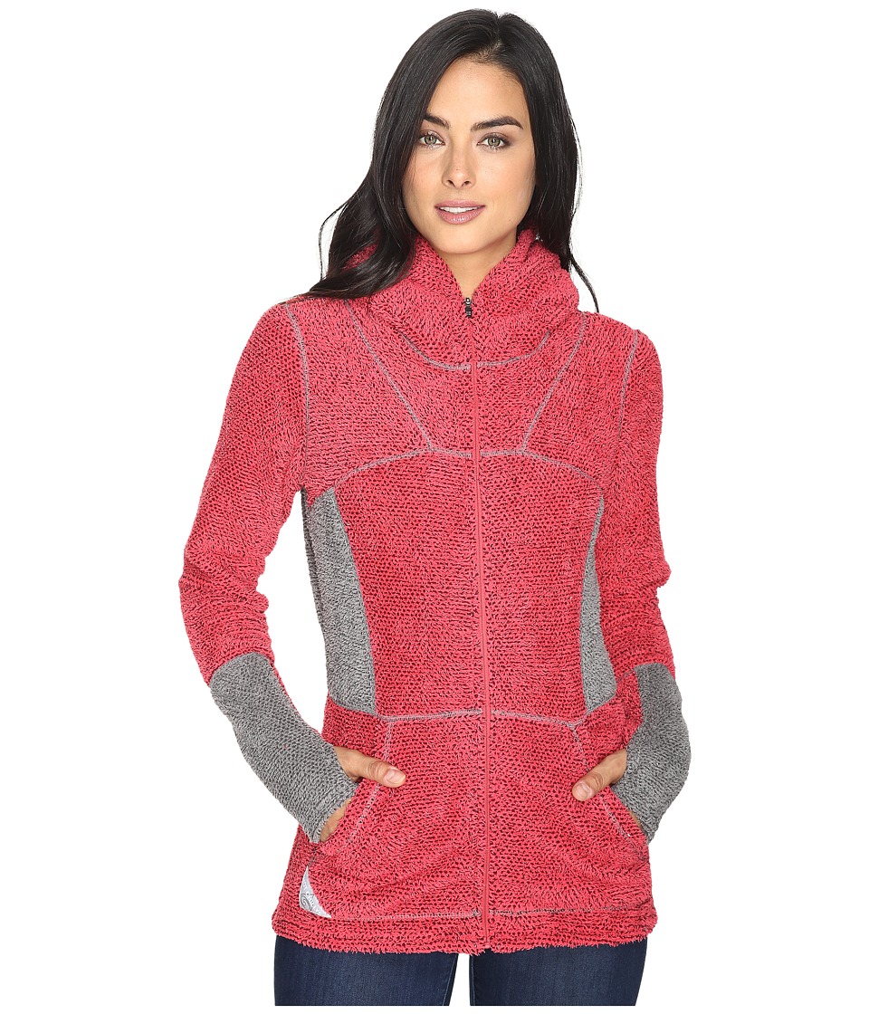 Hot Chillys Pico Full Zip Hoodie (Rose) Women