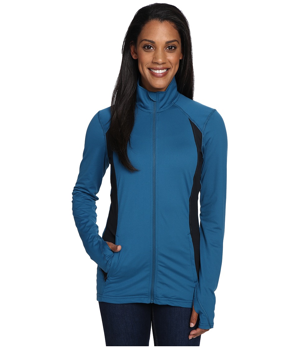 Hot Chillys MTF Flex Jacket (Lagoon/Black) Women