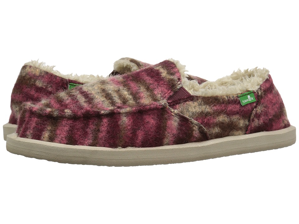 Sanuk Calichill (Burgundy) Women