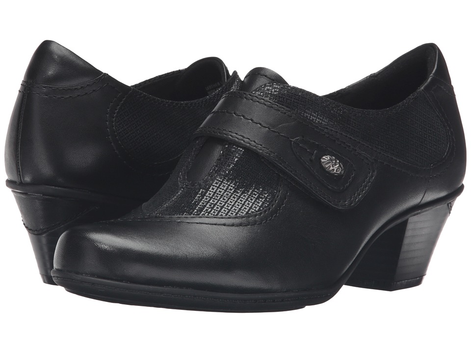 Earth Nutmeg (Black Full Grain Leather) Women