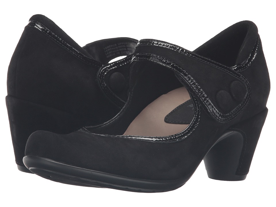 Earth Lucca Earthies (Black Suede) Women