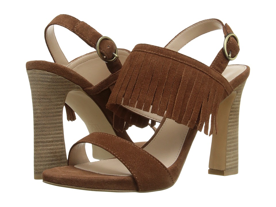 Pelle Moda Nora (Cognac Suede) High Heels