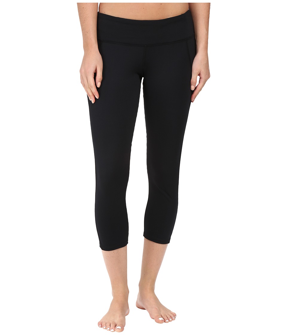 Hot Chillys MTF Flex Capris (Black/Black) Women