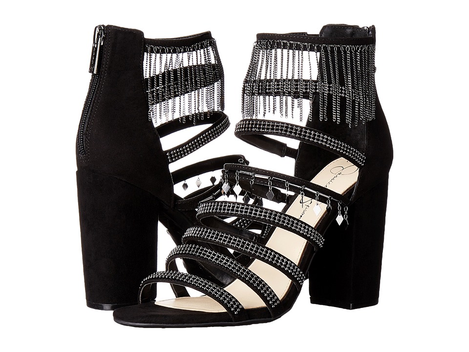 Jessica Simpson Katalena (Black Microsuede) Women