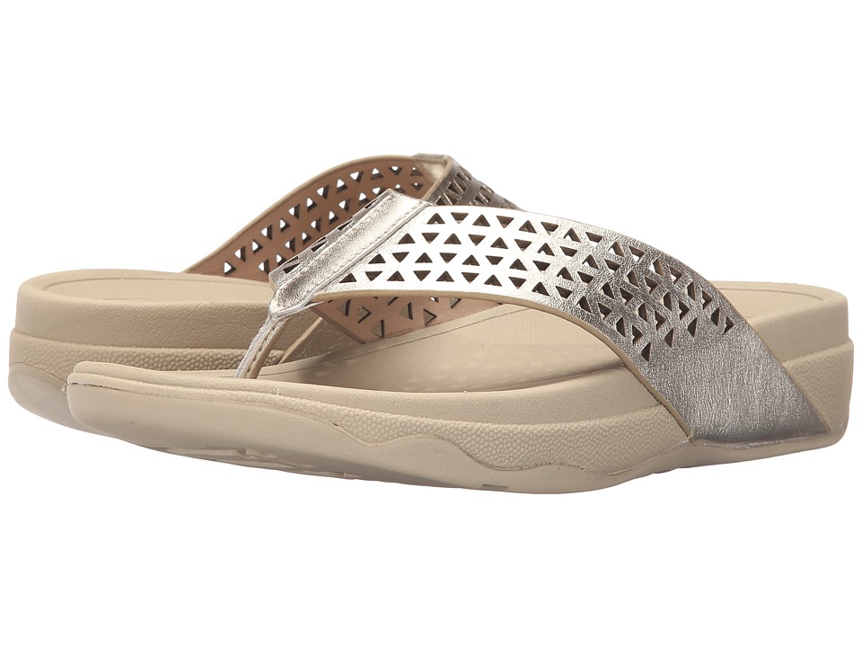 FitFlop Lattice Surfatm (Pale Gold) Women