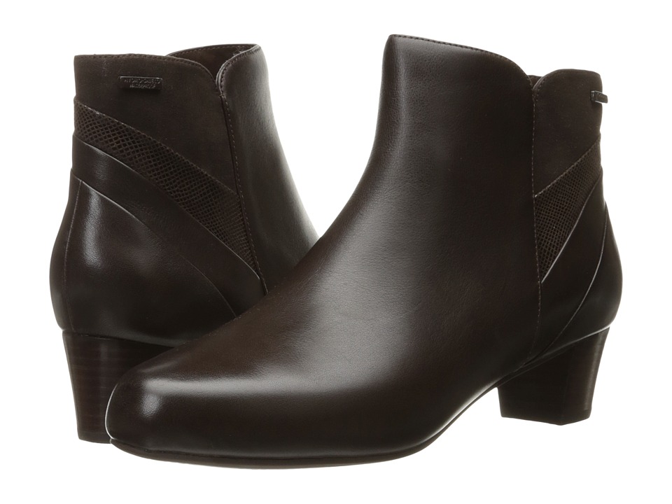 Rockport Total Motion Cherith Waterproof (Ebano Leather Waterproof) Women