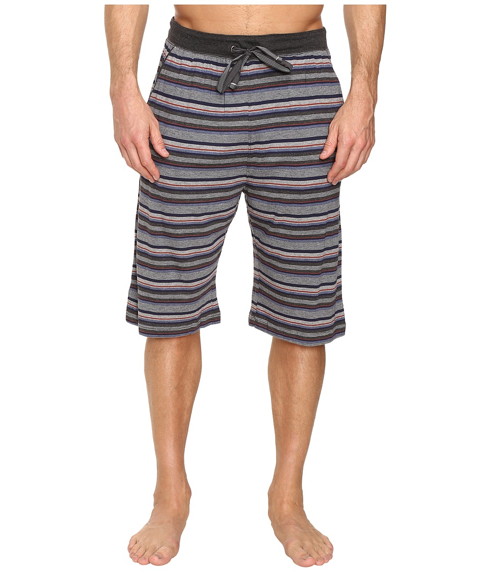 Tommy Bahama Yarn-Dye Cotton Modal Jersey Jam Shorts (Sail Striped Heather Multi) Men