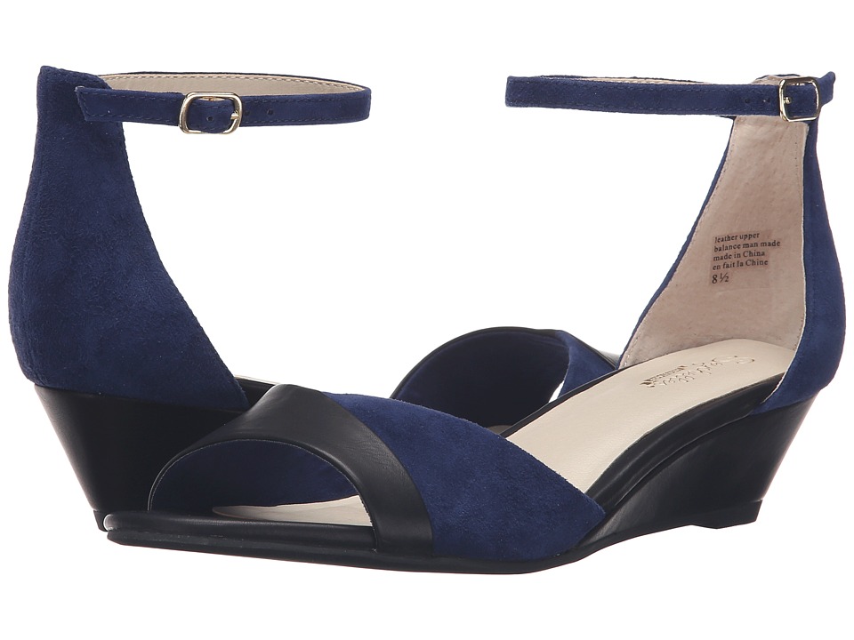 Seychelles Coalition (Indigo Suede/Black Leather) Women