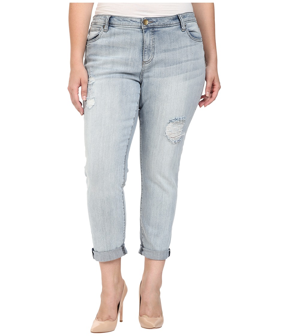 KUT from the Kloth Plus Size Adele Slouchy Boyfriend in Upgrade (Upgrade) Women